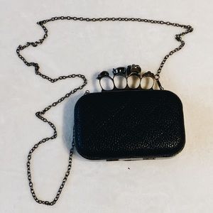 Black Skull Crossbody Purse